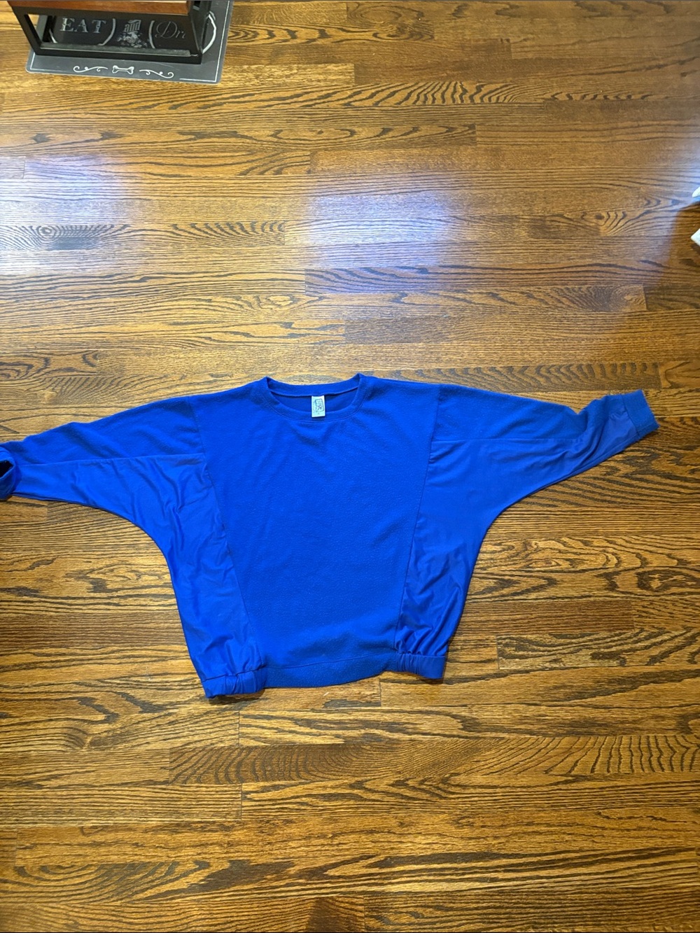 Erge Royal Blue Crewneck Sweater